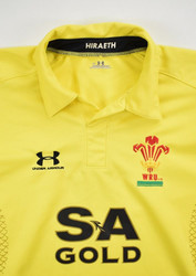 WALES RUGBY UNDER ARMOUR SHIRT L