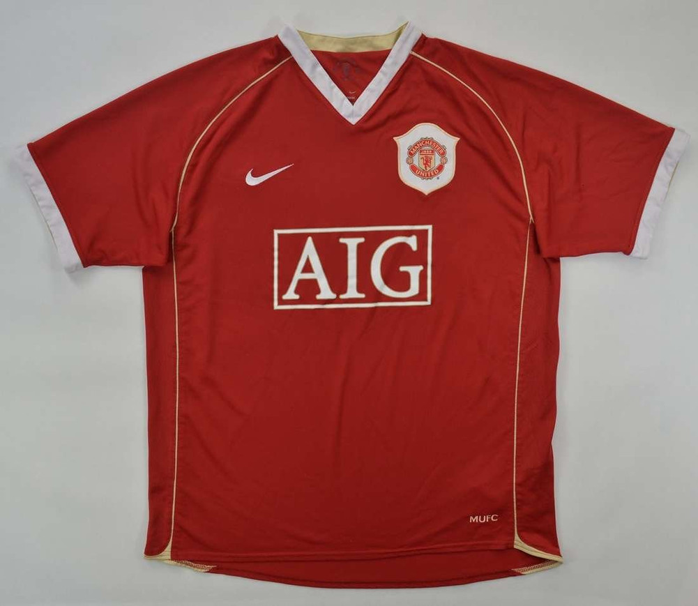 2006-07 MANCHESTER UNITED SHIRT L
