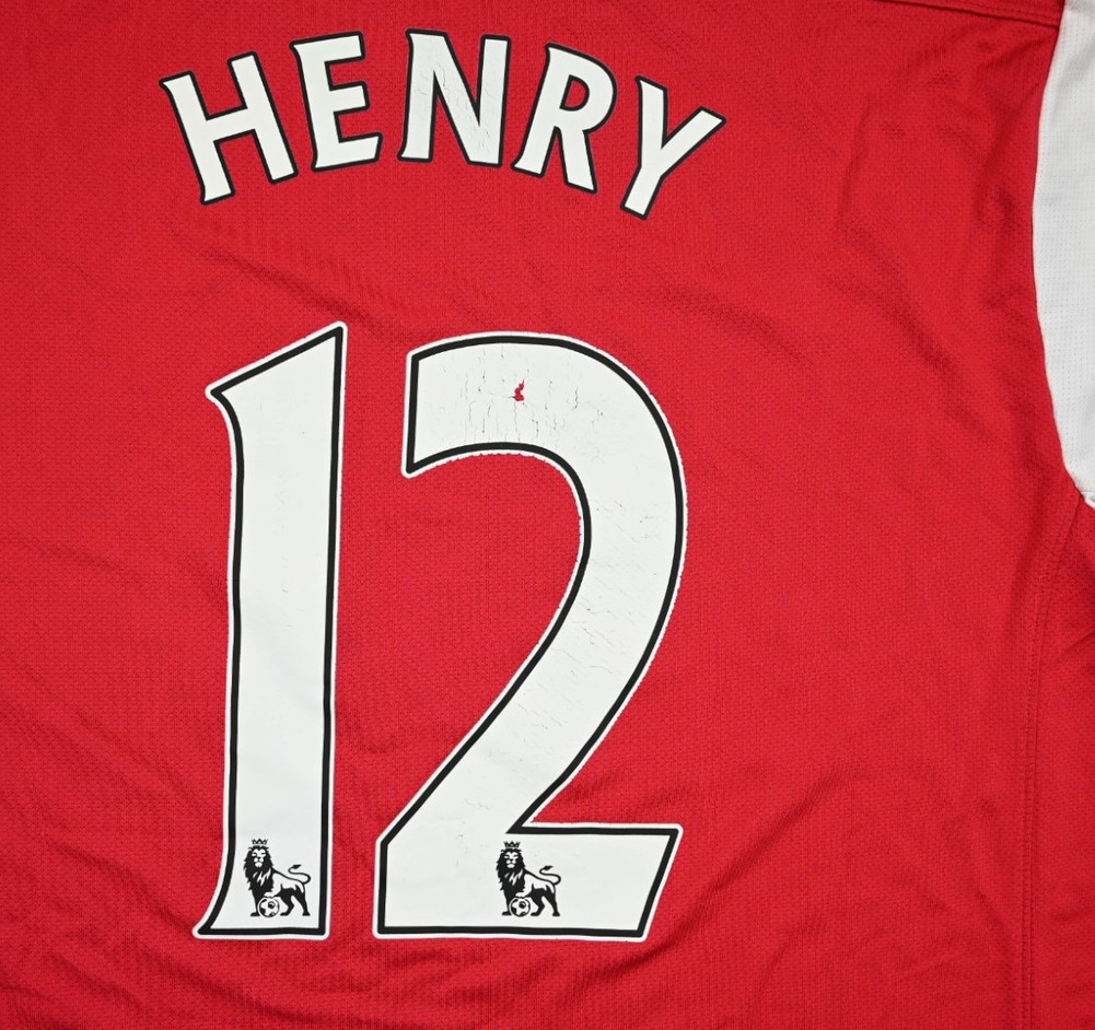 2011-12 ARSENAL LONDON *HENRY* SHIRT L