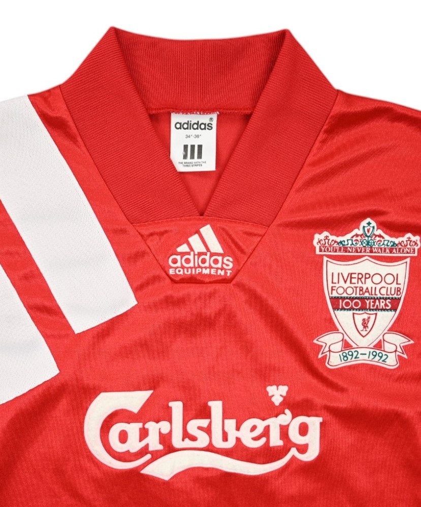 1992-93 LIVERPOOL SHIRT S