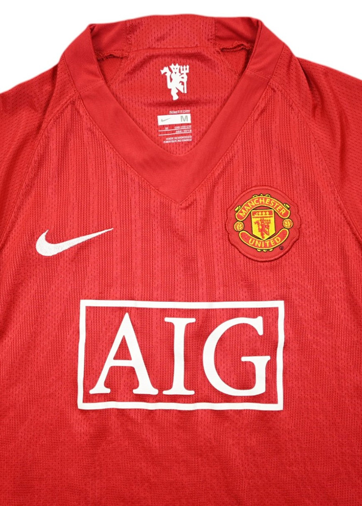 2007-09 MANCHESTER UNITED KOSZULKA M. BOYS