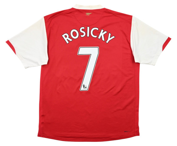 2006-08 ARSENAL *ROSICKY* SHIRT L