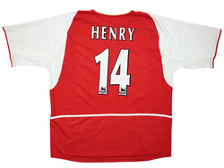 2002-04 ARSENAL LONDON *HENRY* KOSZULKA XXL