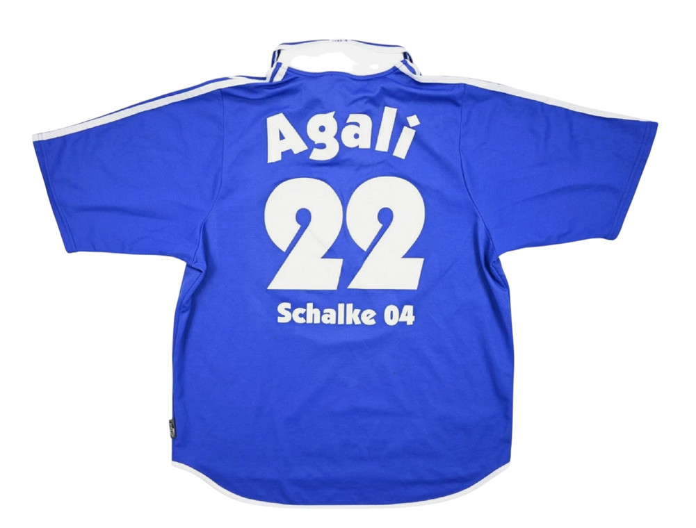 2001-02 FC SCHALKE 04 *AGALI* SHIRT XL