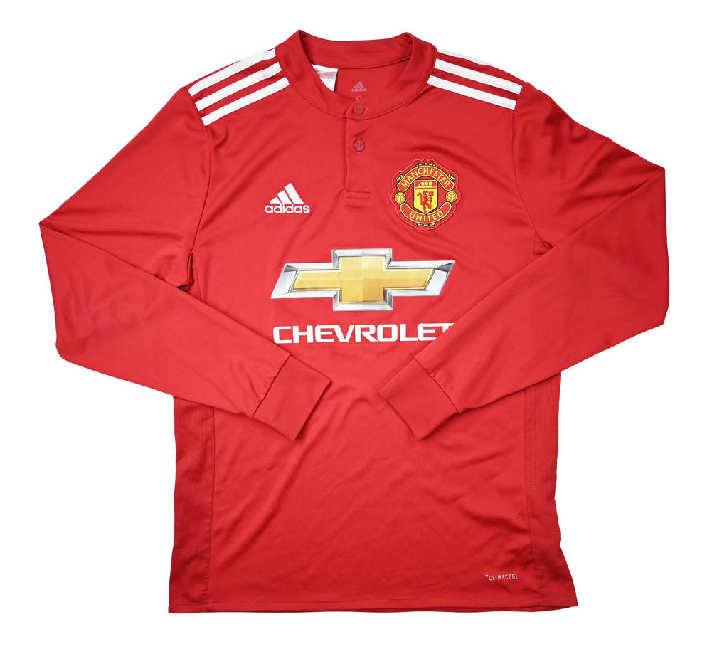 2017-18 MANCHESTER UNITED LONGSLEEVE XL. BOYS