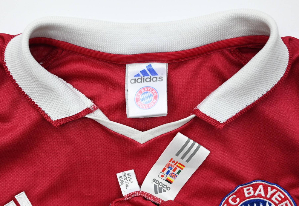 2003-05 BAYERN MUNCHEN *ZE ROBERTO* SHIRT XL. BOYS