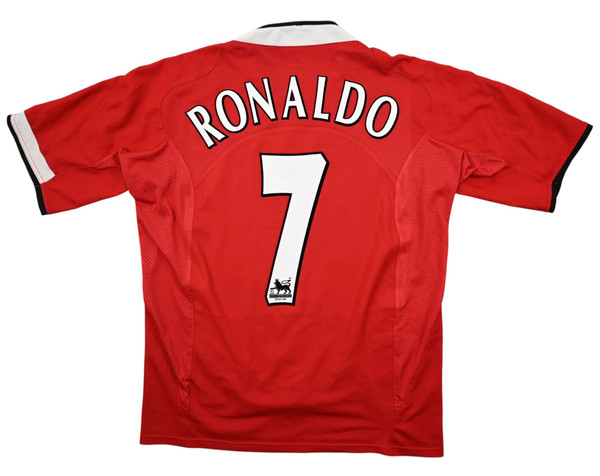2004-06 MANCHESTER UNITED *RONALDO* KOSZULKA M