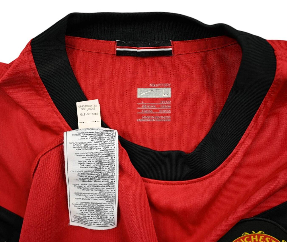 2009-10 MANCHESTER UNITED SHIRT L