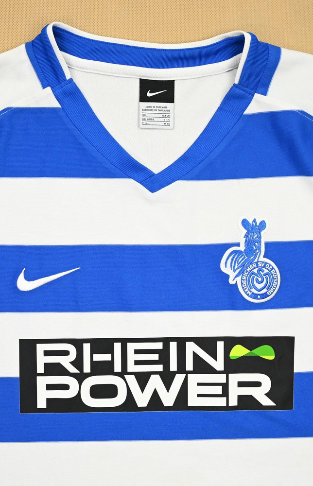 2011-12 MSV DUISBURG KOSZULKA XXL