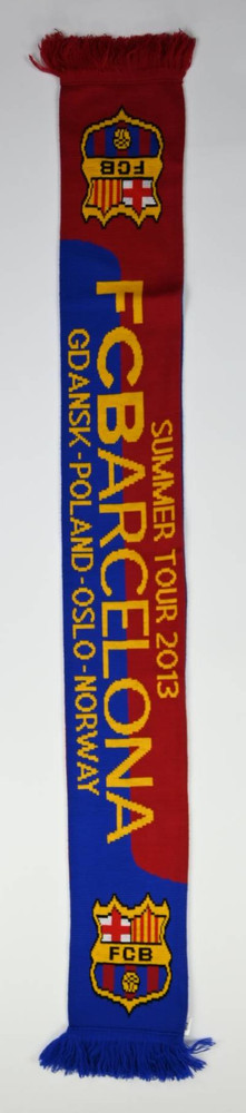 FC BARCELONA SUMMER TOUR 2013 SCARF