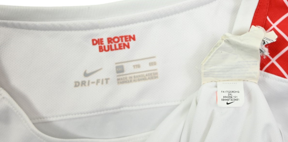 2017-18 RB LEIPZIG SHIRT XXL