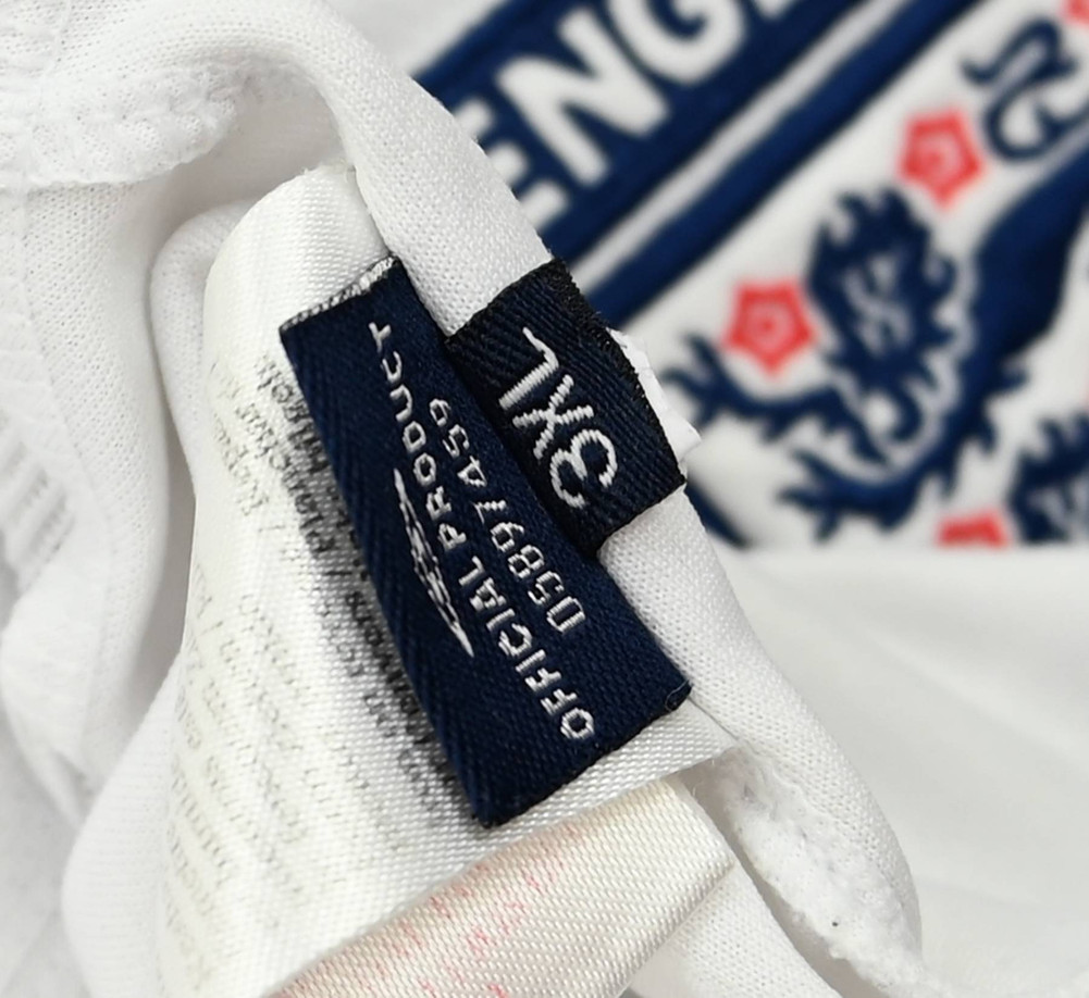 2005-07 ENGLAND SHIRT 3XL
