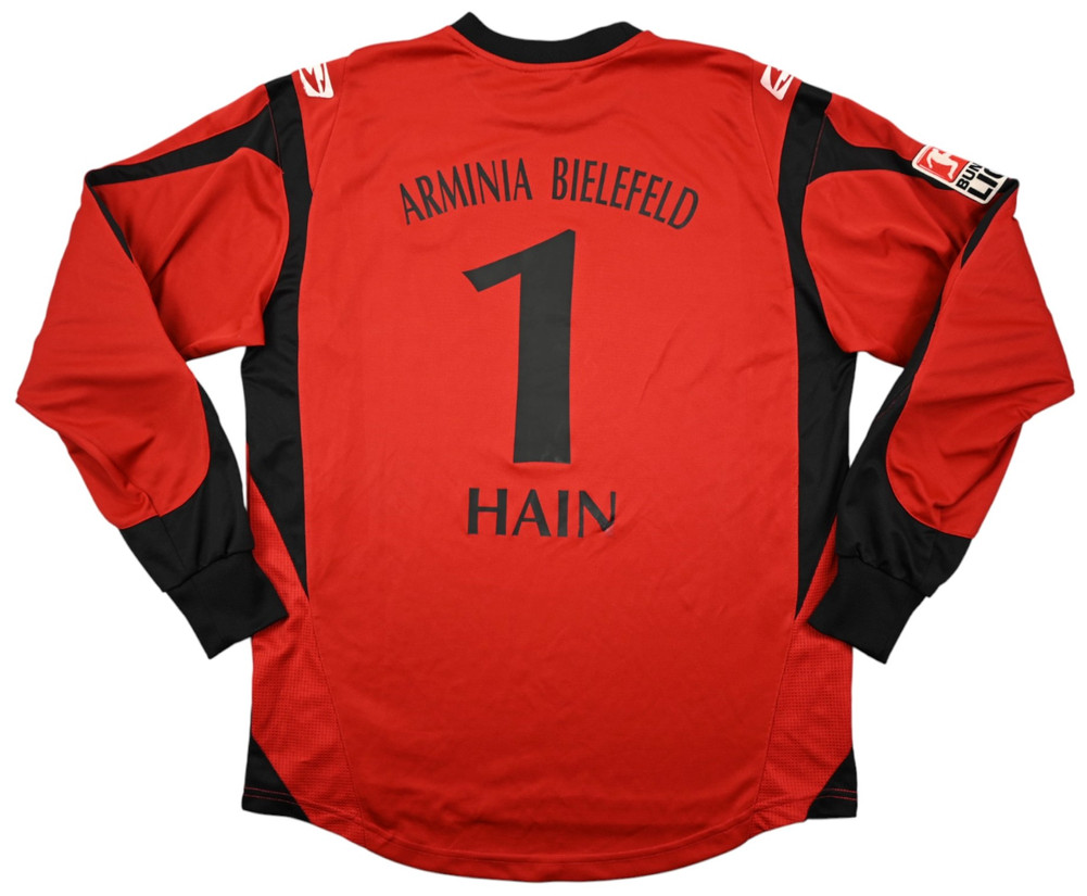 2008-09 ARMINIA BIELEFELD *HAIN* GK LONGSLEEVE KOSZULKA L/XL