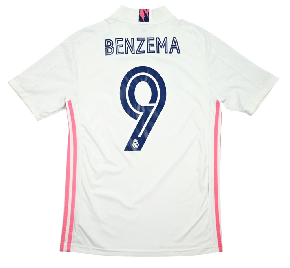 2020-21 REAL MADRID *BENZEMA* SHIRT S