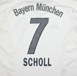 2002-03 BAYERN MUNCHEN *SCHOLL* KOSZULKA XL