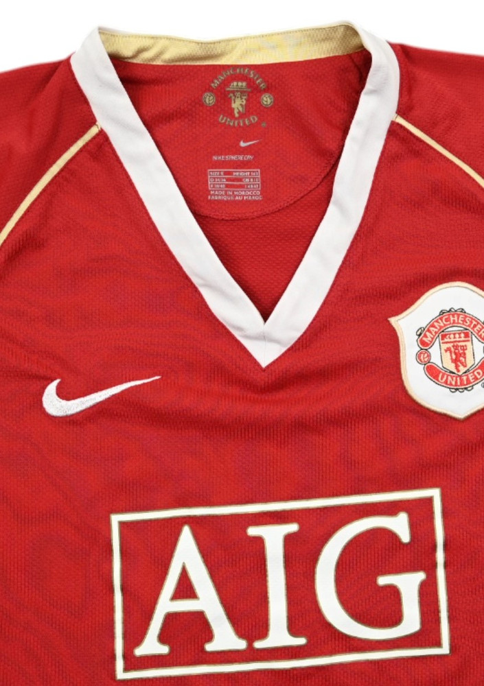 2006-07 MANCHESTER UNITED SHIRT S WOMENS