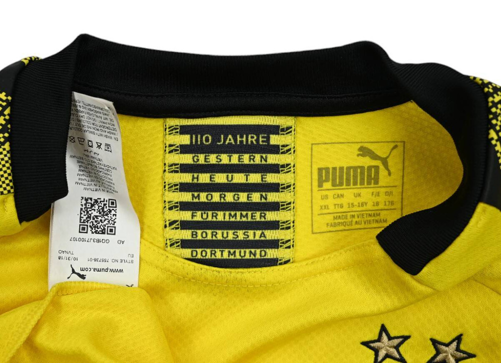 2019-20 BORUSSIA DORTMUND SHIRT XXL. BOYS