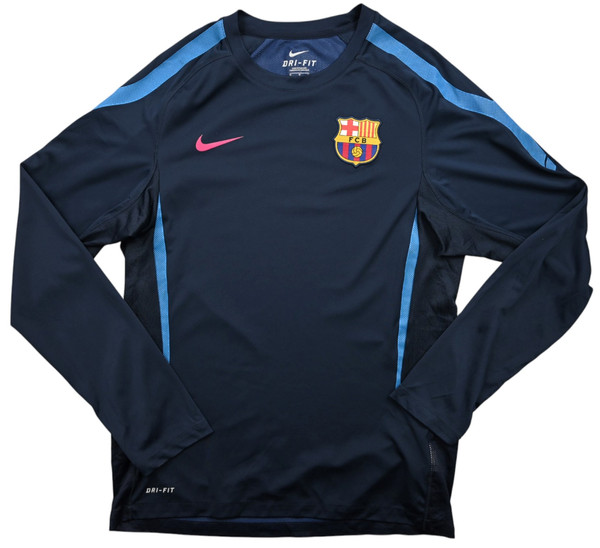 2010-11 BARCELONA LONGSLEEVE SHIRT M