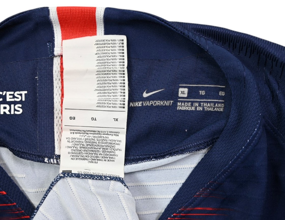 2018-19 PARIS SAINT-GERMAIN VAPORKNIT PLAYER ISSUE KOSZULKA XL