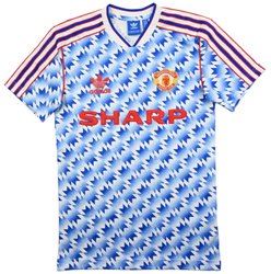 1990-92 MANCHESTER UNITED REEDITION SHIRT XS