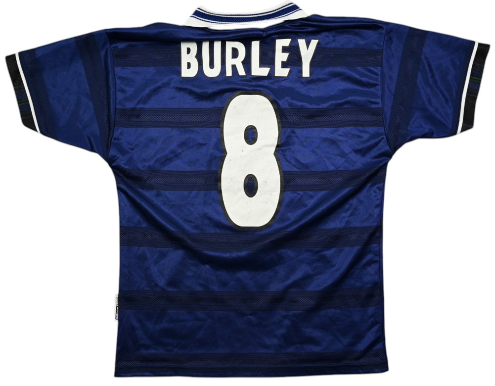 1998-00 SCOTLAND *BURLEY* SHIRT M. BOYS
