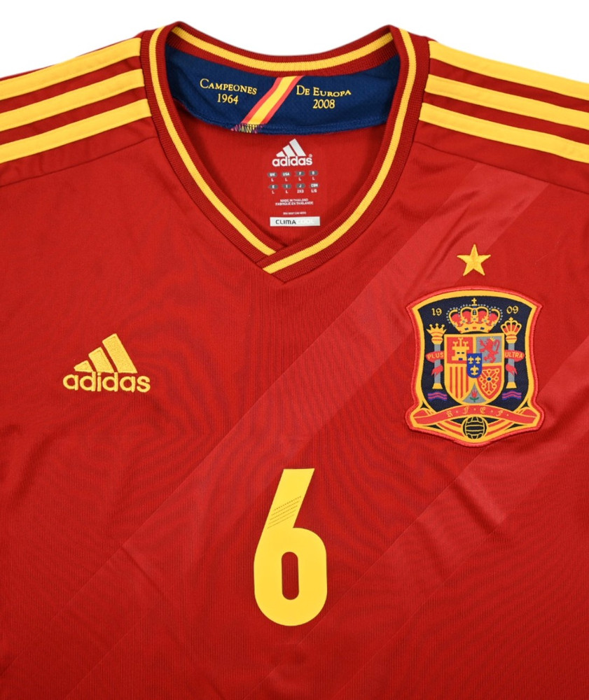 2011-12 SPAIN *A. INIESTA* SHIRT L