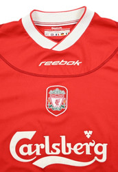 2002-04 LIVERPOOL *GERRARD* SHIRT L