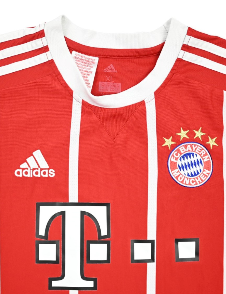 2017-18 BAYERN MUNCHEN *LEWANDOWSKI* SHIRT XL. BOYS 