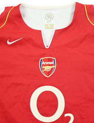 2004-05 ARSENAL LONDON SHIRT WOMENS XL