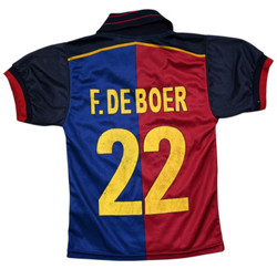 1999-00 BARCELONA *F. DE BOER* KOSZULKA XS. BOYS