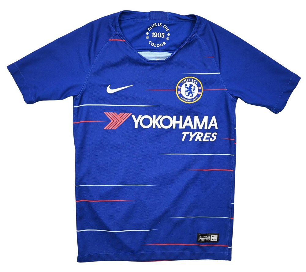 2018-19 CHELSEA LONDON *HAZARD* SHIRT XS. BOYS