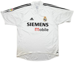 2004-05 REAL MADRID *FIGO* SHIRT M