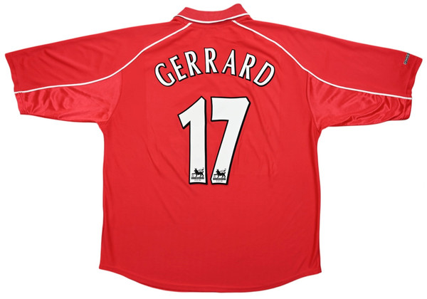 2000-02 LIVERPOOL *GERRARD* KOSZULKA XL