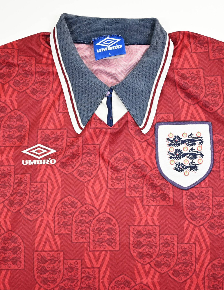 1994-95 ENGLAND SHIRT L