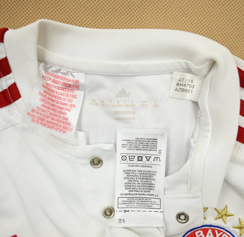 2015-16 BAYERN MUNCHEN *VIDAL* SHIRT S. BOYS