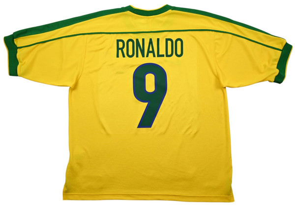 1998-00  BRAZIL *RONALDO* SHIRT XL