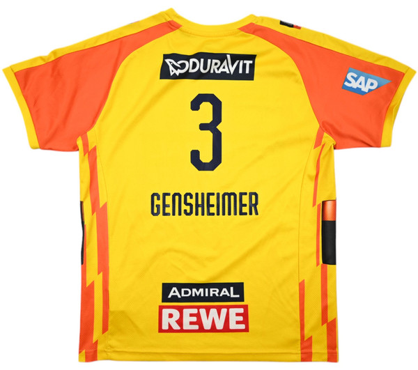 RHEIN - NECKAR LOWEN *GENSHEIMER* HANDBALL SHIRT XL. BOYS