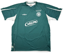 2004-05 CELTIC GLASGOW SHIRT XL