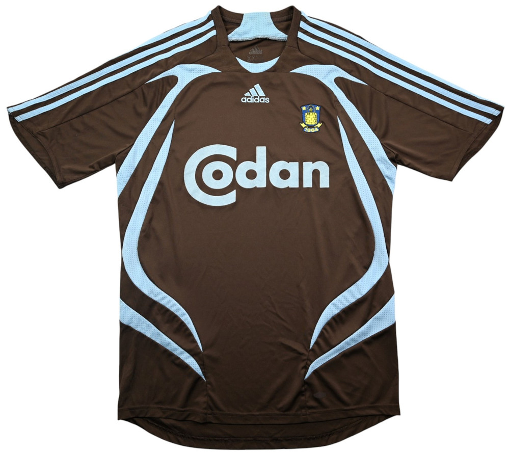 2007-08 BRONDBY SHIRT M