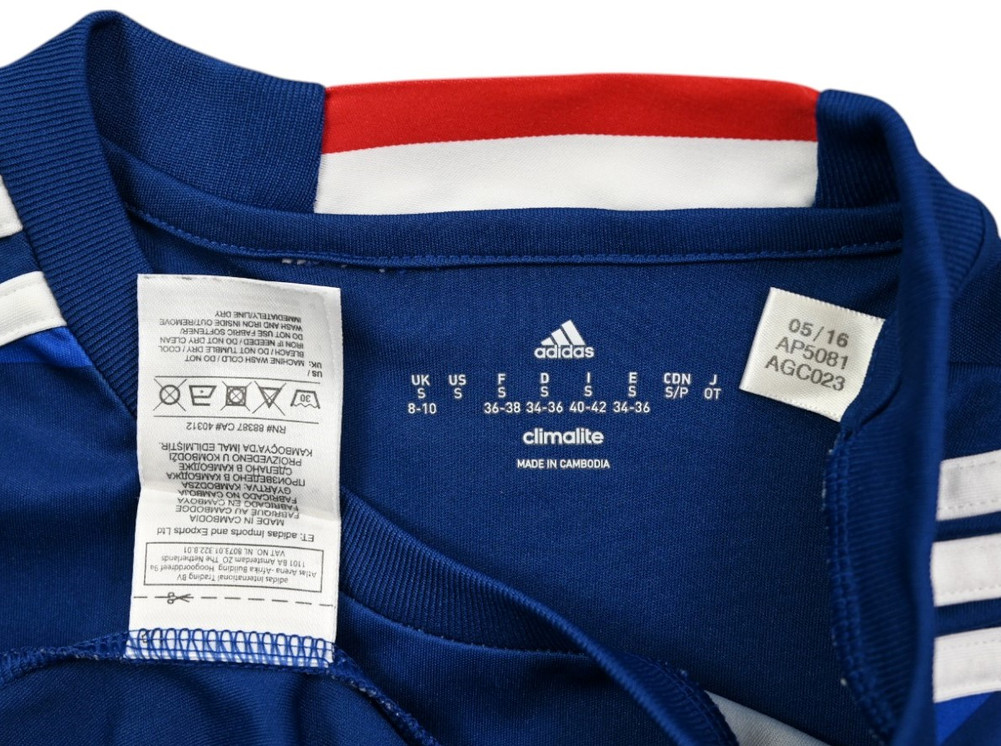 2016-17 OLYMPIQUE LYON SHIRT WOMENS S