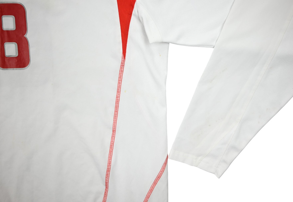 2004-06 POLAND #8 *KRZYNOWEK* MATCH ISSUE LONGSLEEVE SHIRT XL