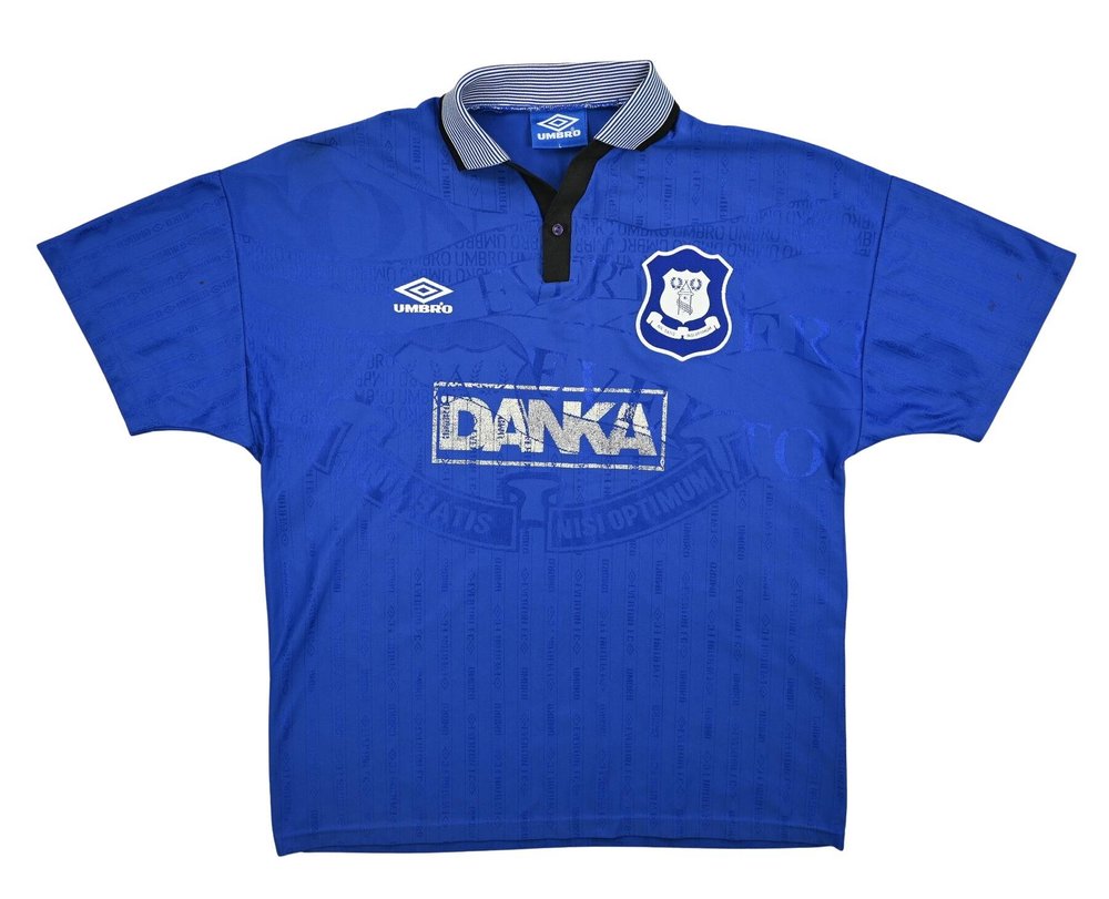 1995-97 EVERTON SHIRT L