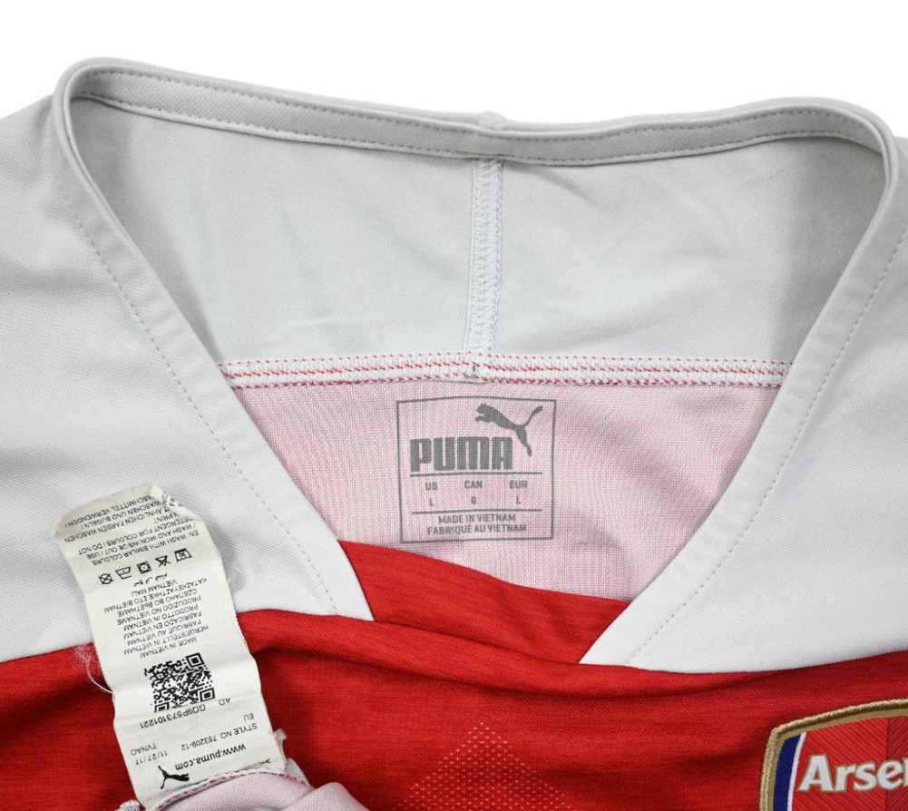 2018-19 ARSENAL *LACAZETTE* SHIRT L