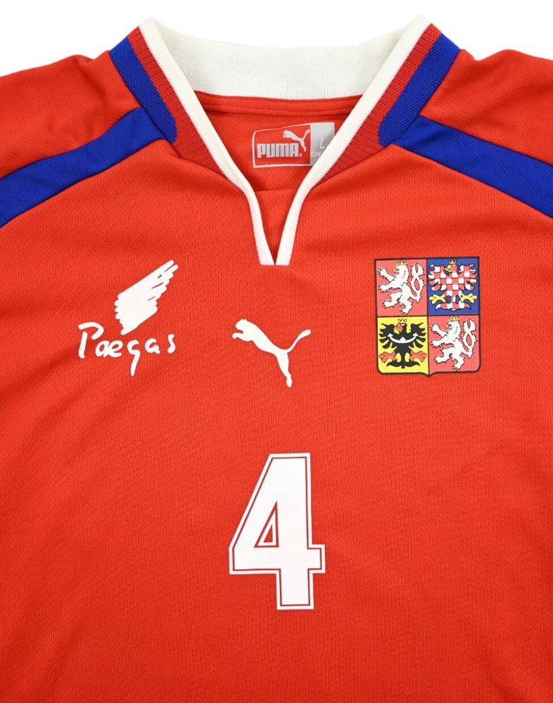 2000-02 CZECH REPUBLIC *NEDVED* SHIRT L