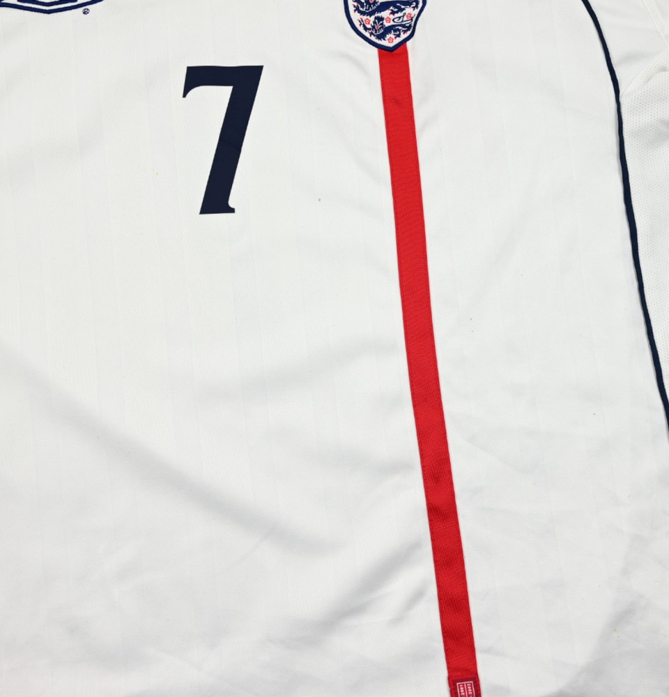 2001-03 ENGLAND *BECKHAM* SHIRT XXL