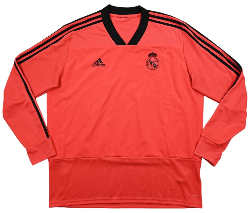 2018-19 REAL MADRID LONGSLEEVE 2XL