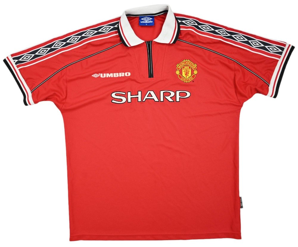 1998-00 MANCHESTER UNITED SHIRT XL