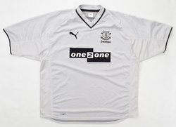 2001-02 EVERTON FC SHIRT XL