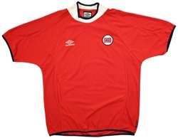 2000-02 NORWAY SHIRT XL