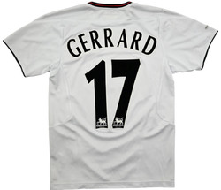 2003-04 LIVERPOOL *GERRARD* SHIRT XS